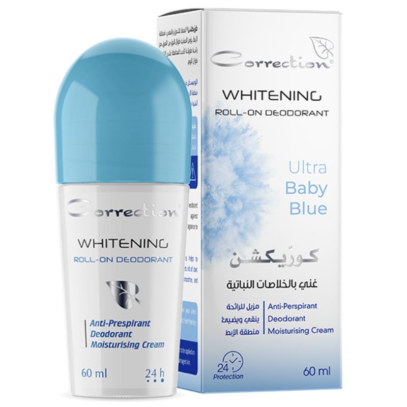 Correction Herbal Whitening Roll-On Deodorant Ultra Baby Blue 60ml