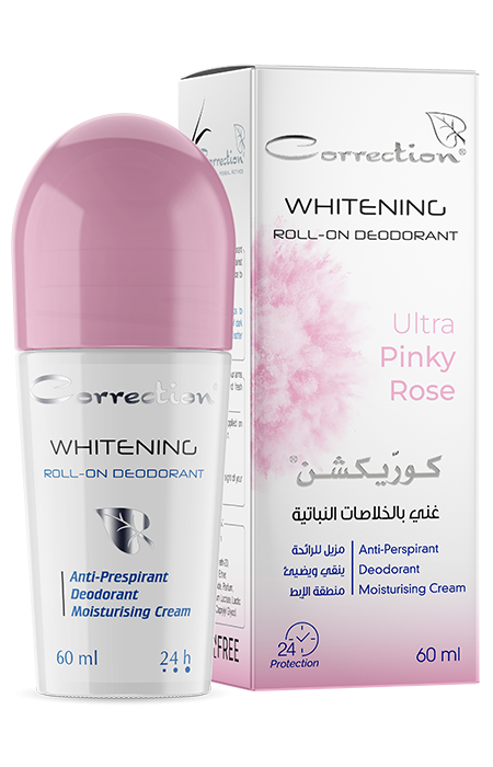 Correction Herbal Whitening Roll-on Deodorant Ultra Pinky Rose