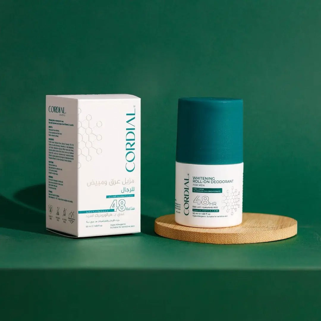 Cordial whitening roll-on Deodorant for men