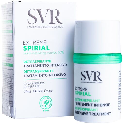 SVR Spirial EXTREME Roll-on Antiperspirant Excessive Sweating Treatment